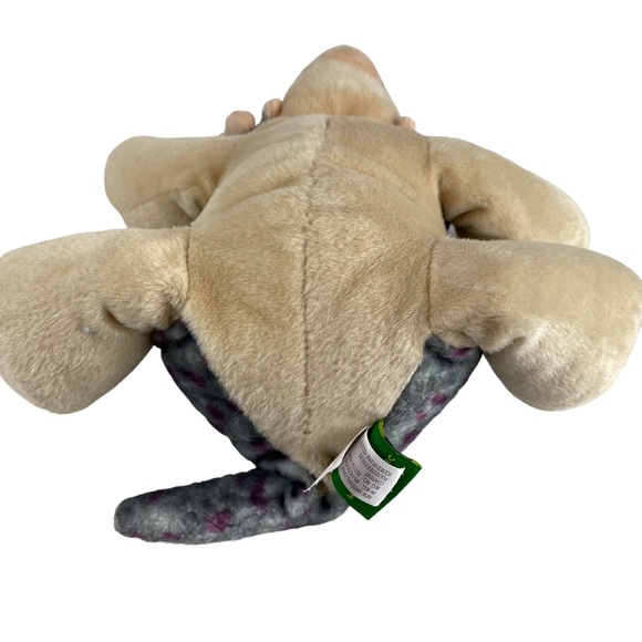Wild Republic Triceratops Large Sized Beanie Plush Stuffed Dinosaur Purple Gray - Picture 12 of 13